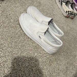 White Vans Size 8.5